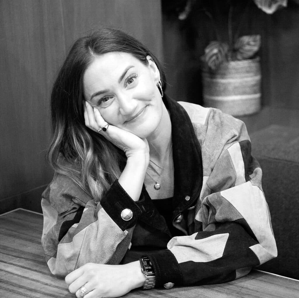 Georgie on chair