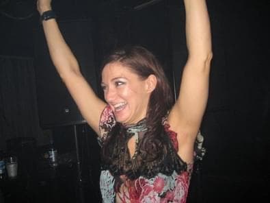 Georgie celebrate